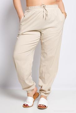 Picture of BEIGE JOGGER PANT